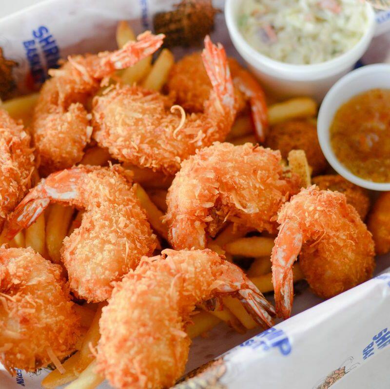 FRIED SHRIMP BASKET (10)